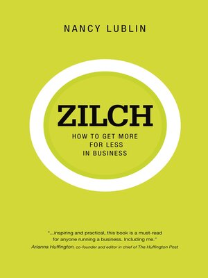 cover image of Zilch